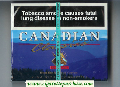 Canadian Classics cigarettes